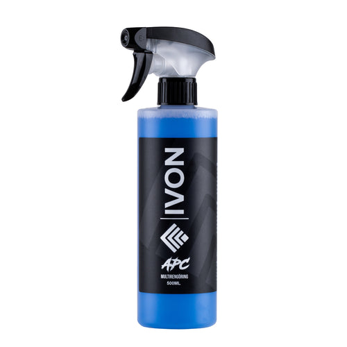 Framsida vy av IVON All Purpose Cleaner Multirengöring 500ml mot vit bakgrund, som tydligt visar produktens design och etikett.