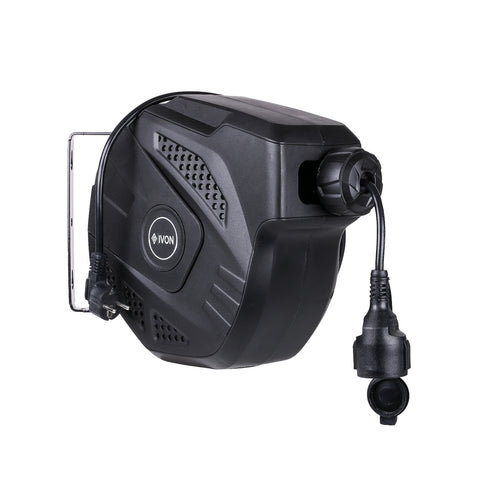 Bild på IVON Electric Slangvinda Skarvsladd 15m med vit bakgrund.