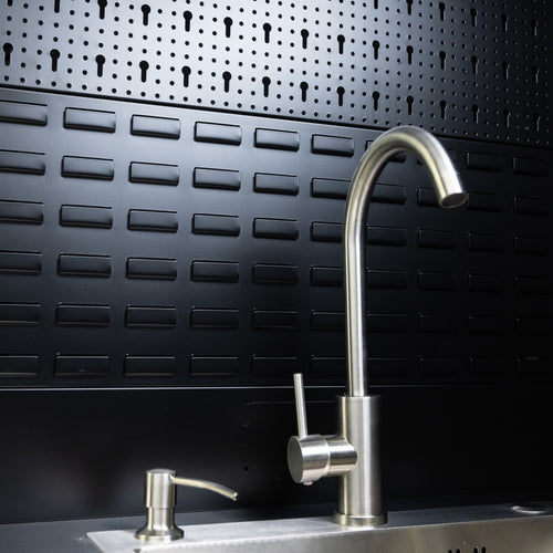 IVON Black Series Lågskåp Inkl Diskho + Kran