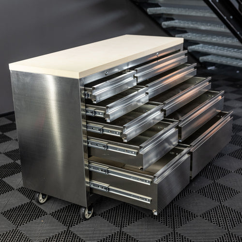IVON Stainless Series Verktygsvagn Large 118x46 cm