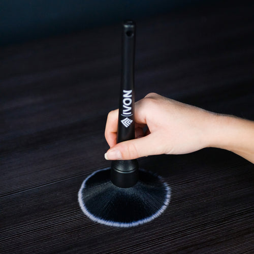 Översiktsbild av IVON Rekondpensel Premium Soft Brush med ergonomisk design och mjuka hårstrån, på vit bakgrund.