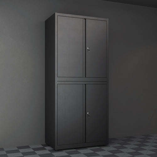 IVON Black Series Högskåp 2-Delat 90x202 cm