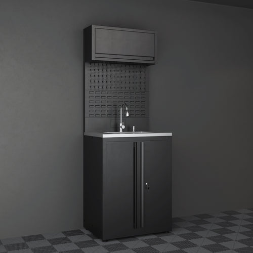 IVON Black Series Low Cabinet Incl. Sink + Faucet (Pre-order)