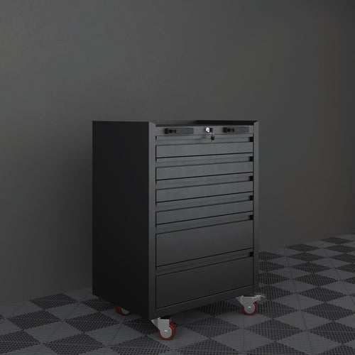 IVON Black Series Verktygsvagn 6 Lådor Inkl Verktyg (245 delar)