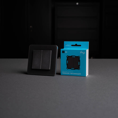 Plejd Trådlös Strömbrytare Antracit