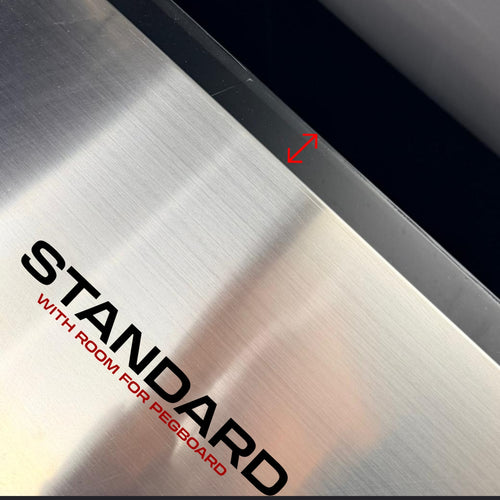 IVON 2250 mm Stainless Steel Top (Rostfri bänkskiva)