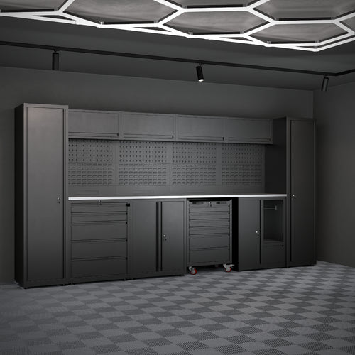 IVON Garageinredning Black Series - Large