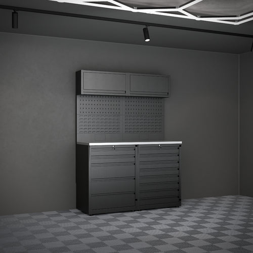 IVON Garageinredning Black Series - Slim