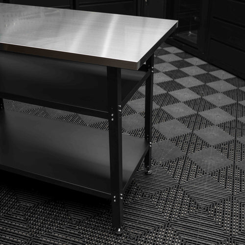 IVON Workbench With Shelves 120 x 60 cm