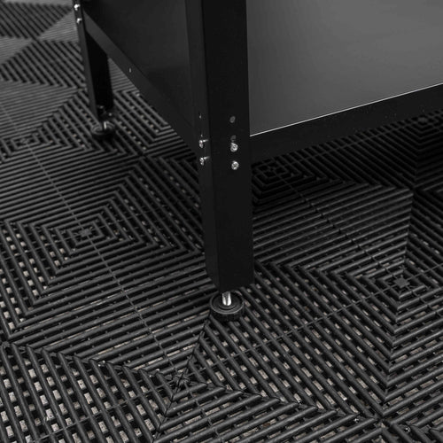 IVON Workbench With Shelves 120 x 60 cm