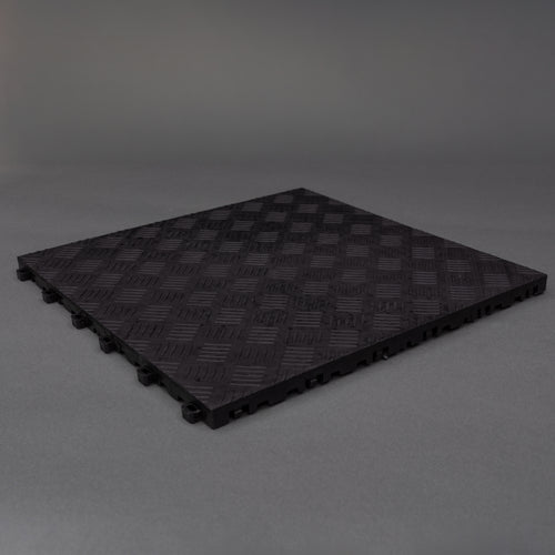 IVON Garagegolv Solid Svart
