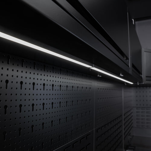 IVON Bänkbelysning Svart 200-300 cm