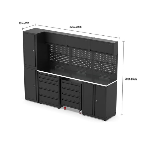 IVON Garageinredning Black Series - Small