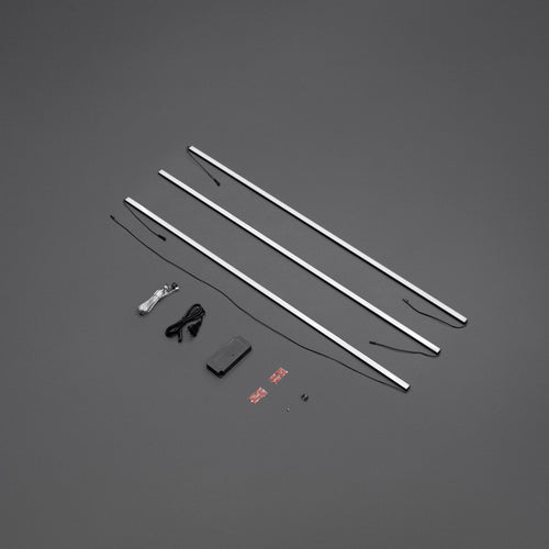 IVON Bänkbelysning Svart 200-300 cm