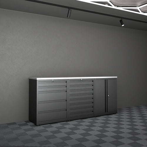 IVON Arbetsbänk Black Series Mini (225 cm)