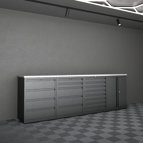 IVON Arbetsbänk Black Series Small (300 cm)