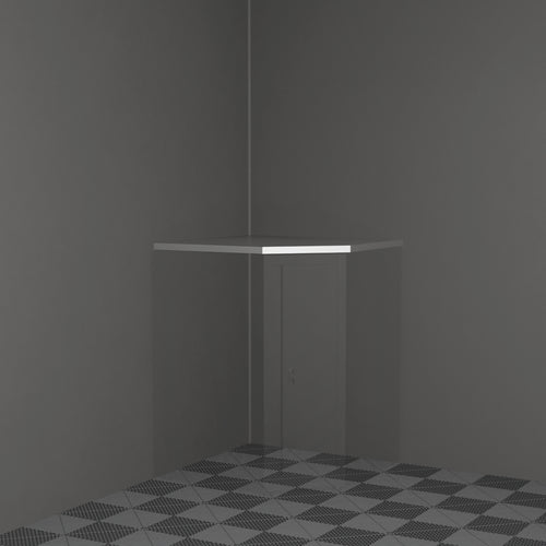 IVON Corner Cabinet Stainless Steel Top (Bänkskiva Hörnskåp)