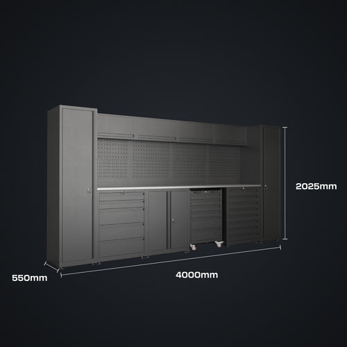 IVON Garage interior Black Series Large (400 cm)