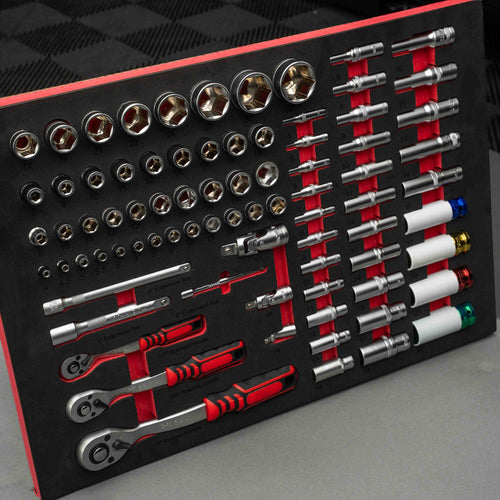 IVON Tool Set Sockets & Ratchet Shafts