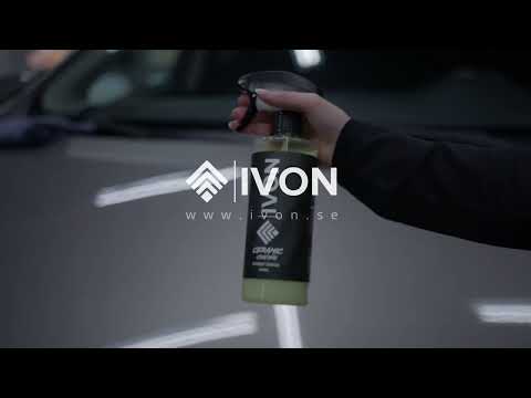 YouTube-video som demonstrerar IVON CERAMIC COATING Keramiskt Spraylackskydd 500ml i aktion och dess enkla appliceringsmetod.