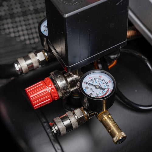 IVON Tryckluftspaket: Kompressor + Slangvinda + Munstycke