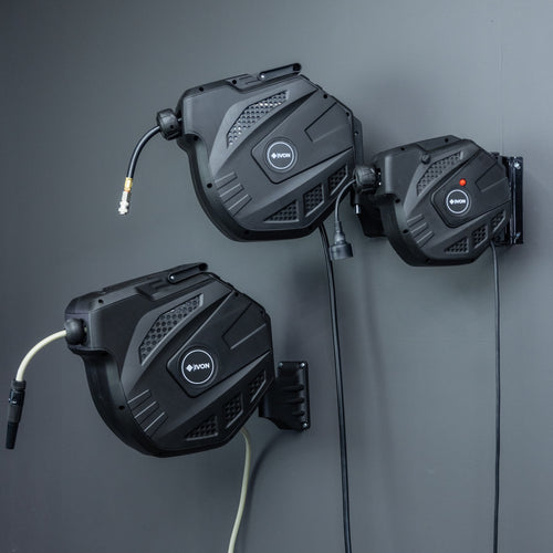 IVON Hose reel package: Electricity + Compressed air + Water