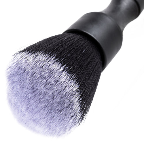 Närbild på borsthuvudet hos IVON Rekondpensel Premium Soft Brush, som tydligt visar de mjuka hårstråna.