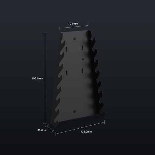 IVON Ring Wrench Holder Pegboard for Black Series garage cabinets