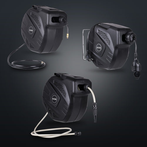 IVON Hose reel package: Electricity + Compressed air + Water