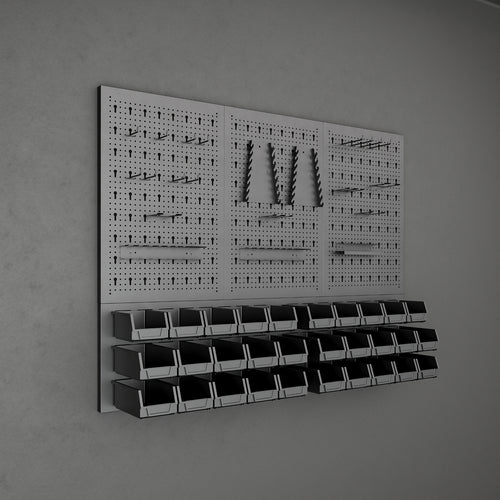 IVON Toolboard Incl. 30x Assortment boxes